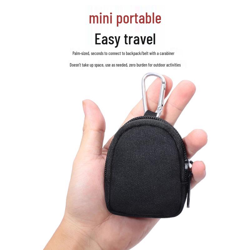 Tragbare Outdoor Mini Wildnis Überleben Schlüsselanhängertasche