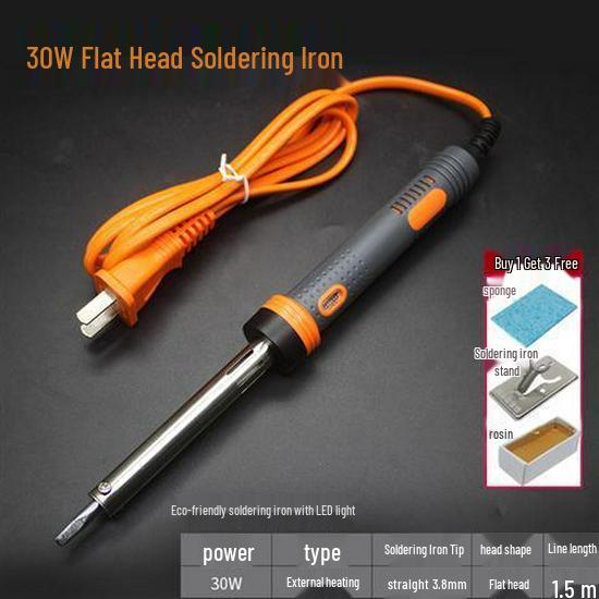 Electric Soldering Iron Set with Free Shipping - Constant Temperature Solder Pen, Solder Gun, Hot Stamping and Cloth/Flower Repair