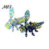 Collectible Bee Toy 3D Printed Mechanical Figurine, Cyberpunk Hornet Ornament with Insect Movable Joints, Stress Relief Articulated Fidget Desk