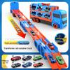Folding Truck & Toy Car Race Track Set - Gift for Boys' Birthdays