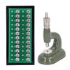 Watch Repair Tool Aluminum Alloy Watch Case Closer with 48Pcs Dies Watchmaker Jewelling Tool