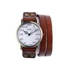 Brown Unisex Mathematical Watch for University Students, Math Calculations, Fashion Accessories, Stylish Gift for Science Students, Casual Wear, Quart