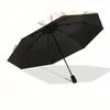 Rainbow Cinnamoroll Automatic Open/CloseUmbrella-CuteUmbrella with Cute Design, Portable 3-Fold Compact Umbrella for Men & Women, Valentine's Day Moth