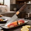 8 Inch Chef Knife 67-layers Damascus Steel 10Cr15Mov Blade Cleaver Meat Slicing Vegetables Handmade Kitchen Knives Wood Handle
