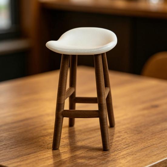 Mini Bar Stool  High Stool Miniature