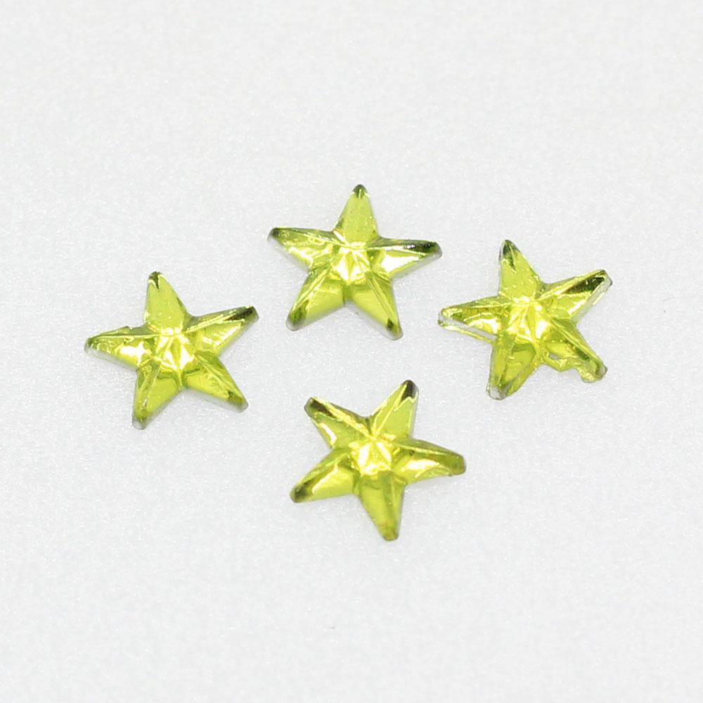 5mm Acrylic Stars Rhinestones Decoration Crafts Cabochon Scrapbooking Embellishments Flatback Nail Art Garment Beads DIY