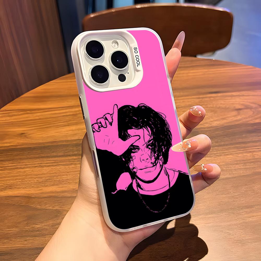 Y-Yungblud Hot Singer Phone Case For IPhone 17 Air 16 15 14 Plus 13 12 11 Pro 7 8 XS Max XR Silver White Bumper Case