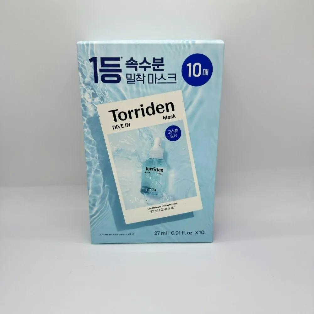TORRIDEN Dive-in Hyaluronic Acid Mask 10 Sheets