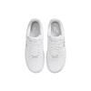 Nike Sneakers da Donna Air Force 1 07 Swoosh Borchiato Bianco Argento Metallizzato Tinta Platino FQ8887-100
