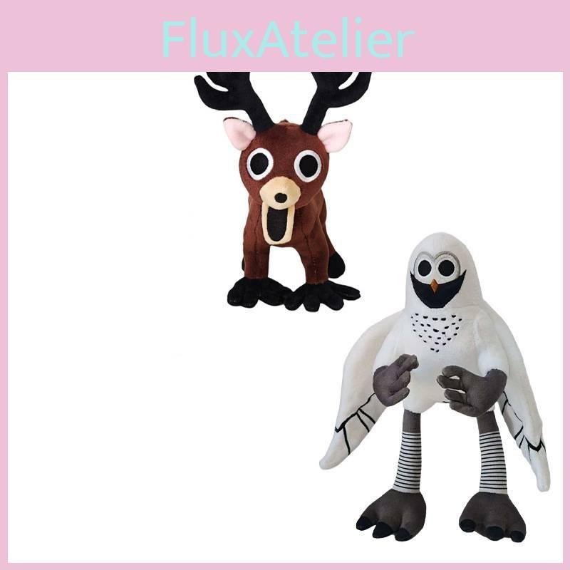 Elk Owl Horror Game Plush Figure Doll For Halloween Decor And Fans Collectible