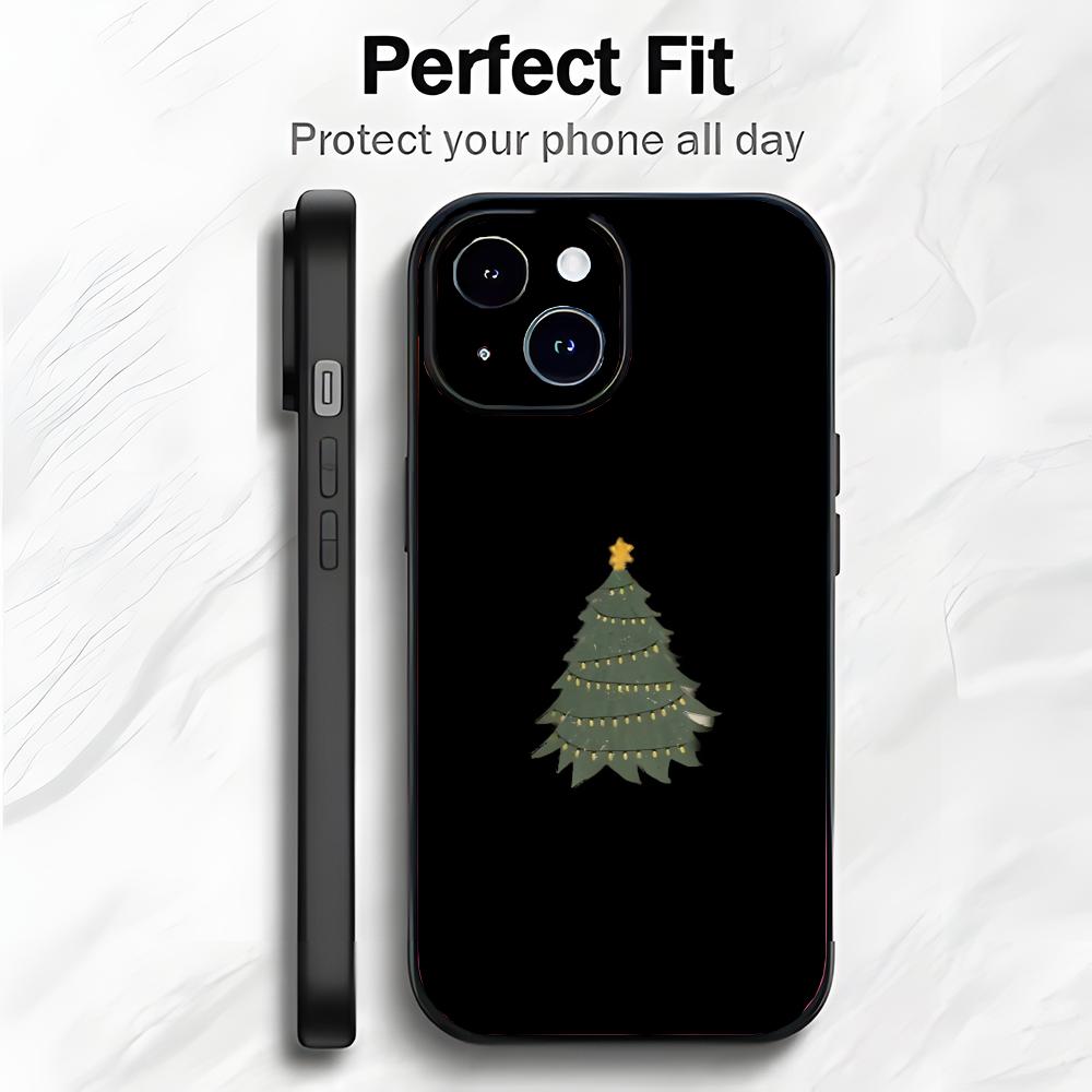 Christmas tree Art Phone Case Phone Case Soft Packaging Lightweight For iPhone17 16 15 14 13ProMax