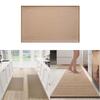 1 Piece Anti-slip Carpet Waterproof Kitchen Mat Polyester Fiber Kitchen Floor Mat For Water And Oil 17x28inch/43*70cm Home Parts