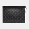 [Pre-Owned] Louis Vuitton Pochette Voyage MM 'Black Monogram Eclipse Canvas' - Very Good #1G1KZWY
