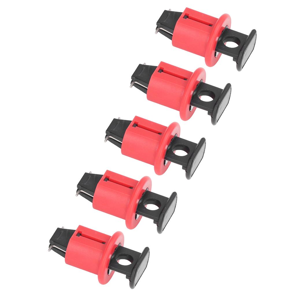 5Pcs Circuit Breaker Lockout Device Electrical Miniature Lock Pin Out Standard Industrial Grade Switch