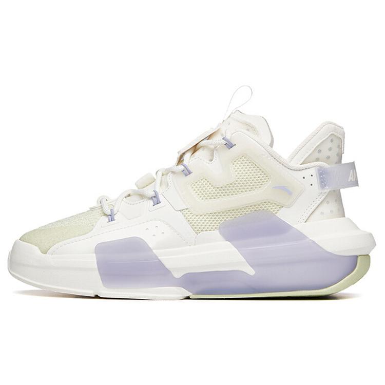 

New ANTA Badao 3.0 Sports Shoes White Purple Women s 122138081-2 38