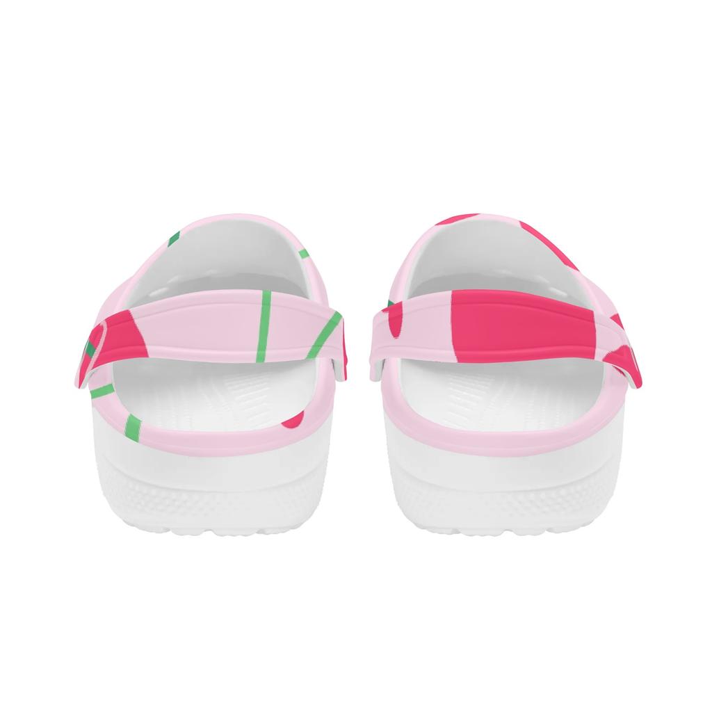 Printed EVA Clogs for Women Men Soft Sole Lightweight Slip On Casual Footwear Soft Sole Summer Sandals Summer Daily Wear