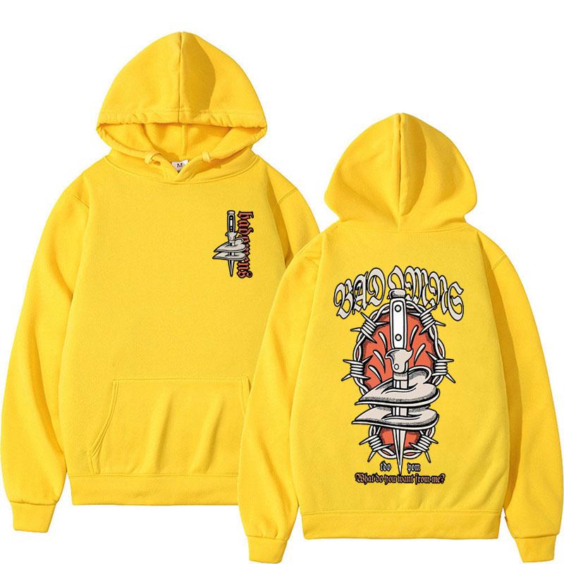 Bad Omens Band Love Killer Hoodie A of The Concrete Jungle Tour Sweatshirt Men's Clothing Hip Hop Oversized Pullover Hooded