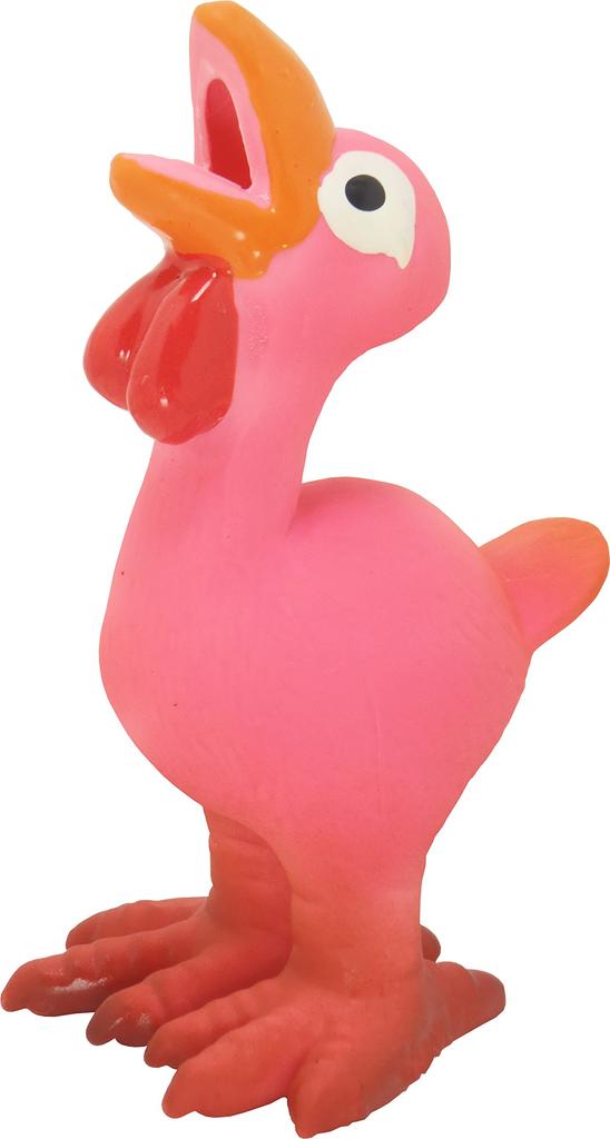 PLATZ PET Dog Toy Screaming Chicken Pink SUPPLISES&FUN