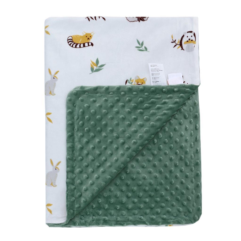 Double-Layer Baby Packs of Quilt Newborn Swaddling Quilt Soothing Bean Blanket Baby Blanket Nap Blanket Baby Quilt