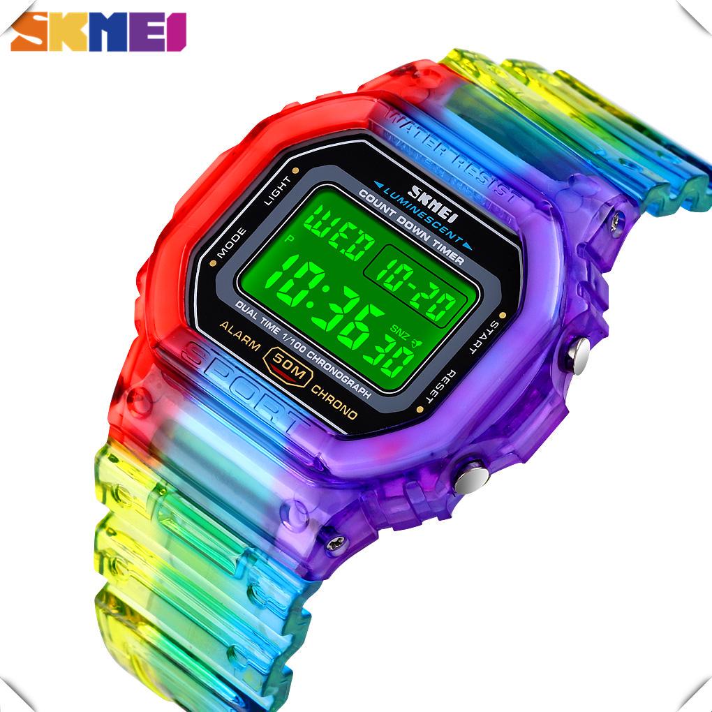 Sportuhr Armbanduhr Damen Mit Licht Skmei Armbanduhr Für Herren