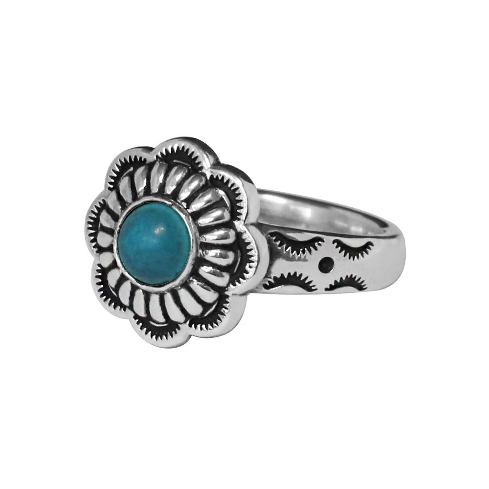 Anonymous Artisan Western Flower Ring