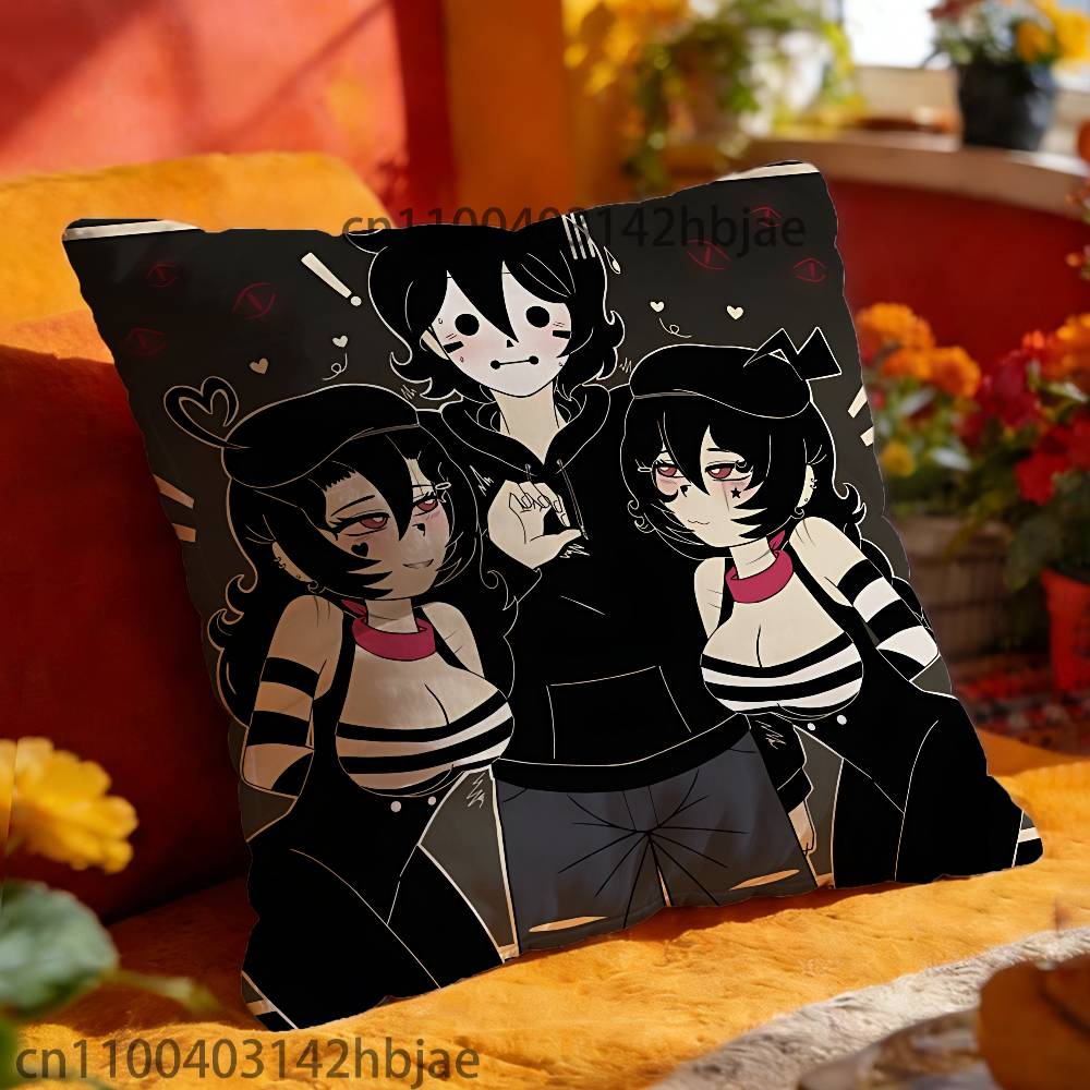 The C-Coffin of Andy and Leyley Pillow Case For Sofa Decor Car Office Room Printing Cushion Cover Decorations and Protector