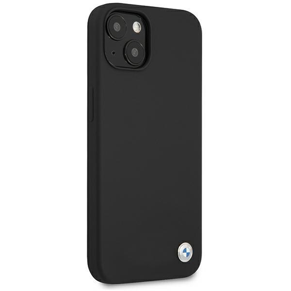 Etui do iPhone 13 Mini BMW Silicone Signature Czarne