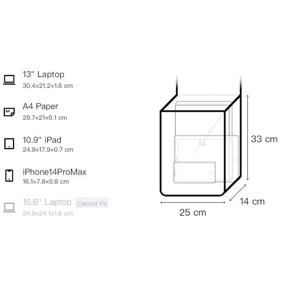 Nike Large Logo Sports Casual Polyester Backpack Unisex Backpack Black BA5927-010