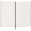 Weekly Planner Moleskine 2026-2027 18 Month Large Hardcover Black 208 Pages DHB18WN3Y27
