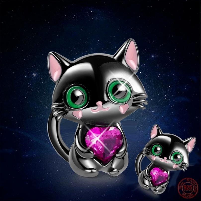 

Симпатичные животные, черная кошка, очаровательные оригинальные браслеты, изготовление ювелирных изделий своими руками