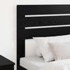 Headboard In Black Oak Look Made of Wood Based Material
