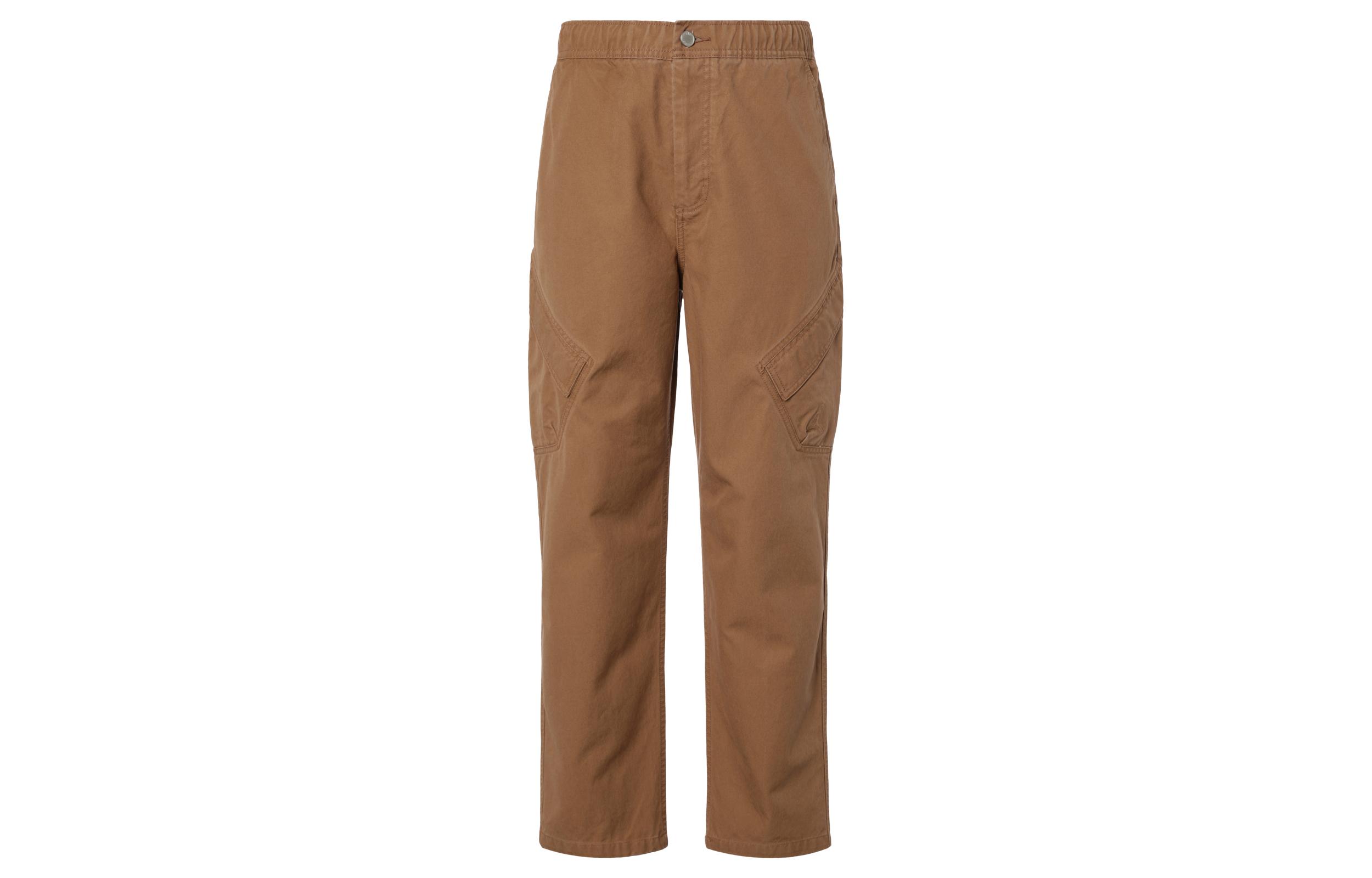 Nike Casual Pants Men s Brown Moderate Straight Fit Pants FV7256-223 XXL