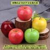 Charmoon Food Sample Apple Fruit Realistic Replica Display Interior Exhibition Model Set of 5 Life-Size (Deep Red)