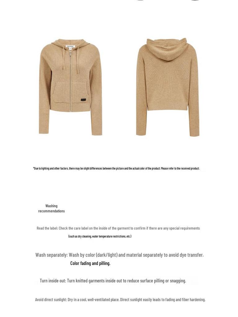 VEROMODA Women's Hooded Full-Zip Knit Cardigan