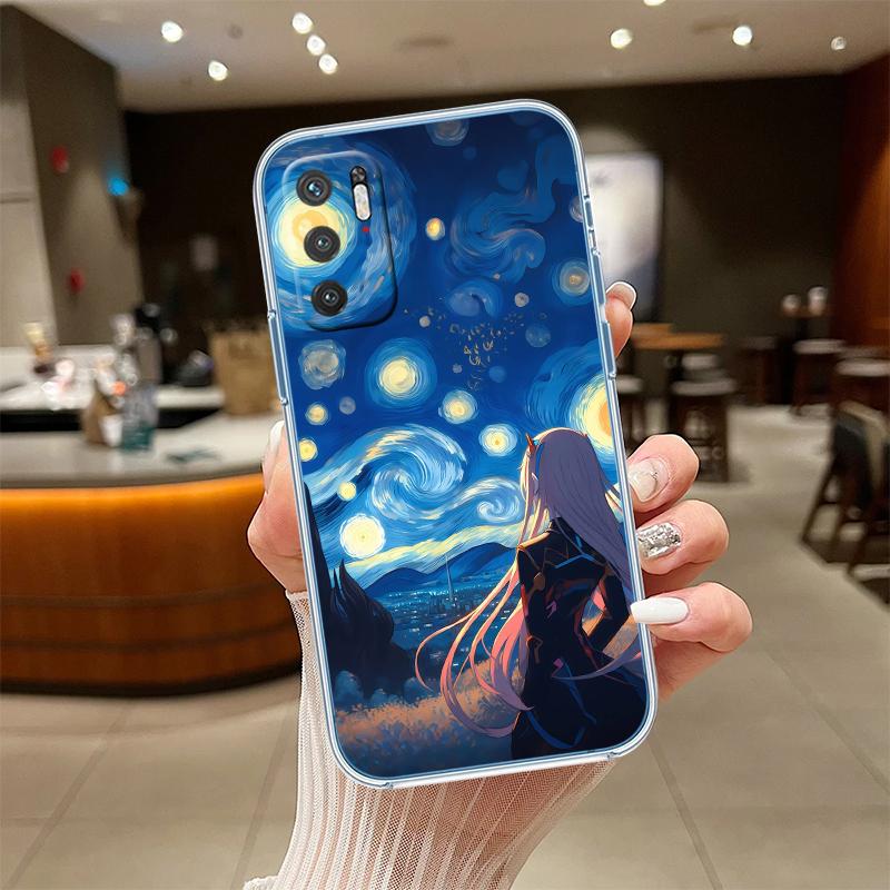 UP50 Zero Two Transparent Phone Case for Motorola Moto G7 G8 G9 G84 G85 G73 G24 G15 Z2 Play Power Plus