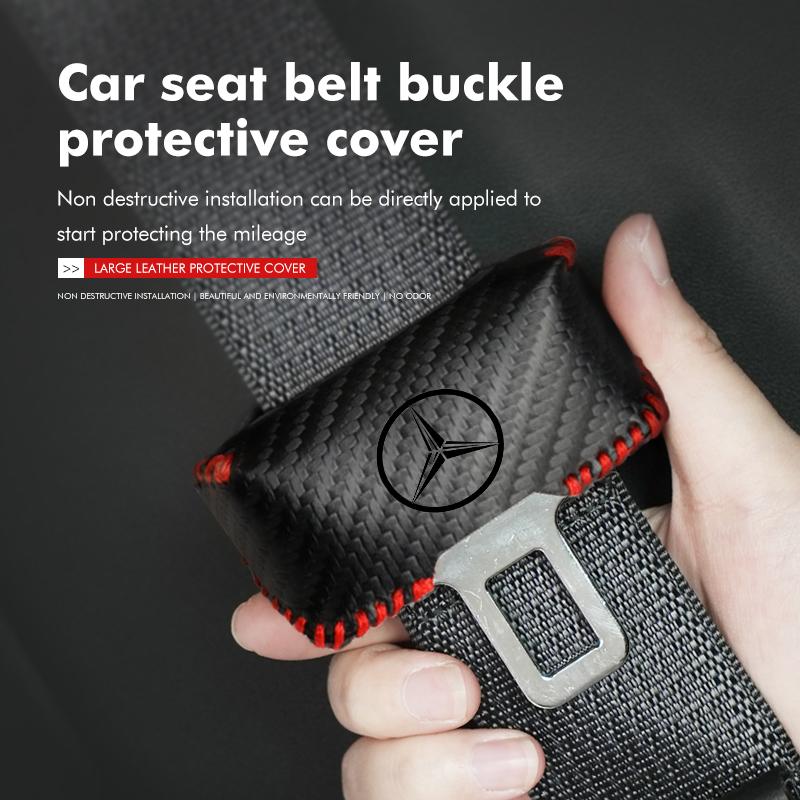 AABCW1 For Benz Car Styling Seatbelt Protector Clip Anti-Collision Anti-Scratch Cover Accessories CITAN VITO SPRINTER CLS SLK Sport ML