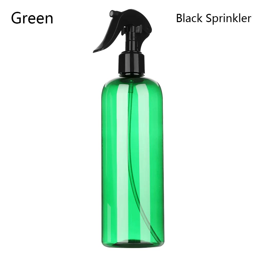 1PCS 500ml Plastic Clear Spray Refillable Bottle Cleaning Hand Water Spray Bottles Garden Empty Container Travel Makeup Tool