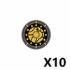 Middle Ages Empire Flag Pole Building Blocks Military Castle Lion Teutonic Knight Soldier Figures Roman Warrior Sheild Brick Toy