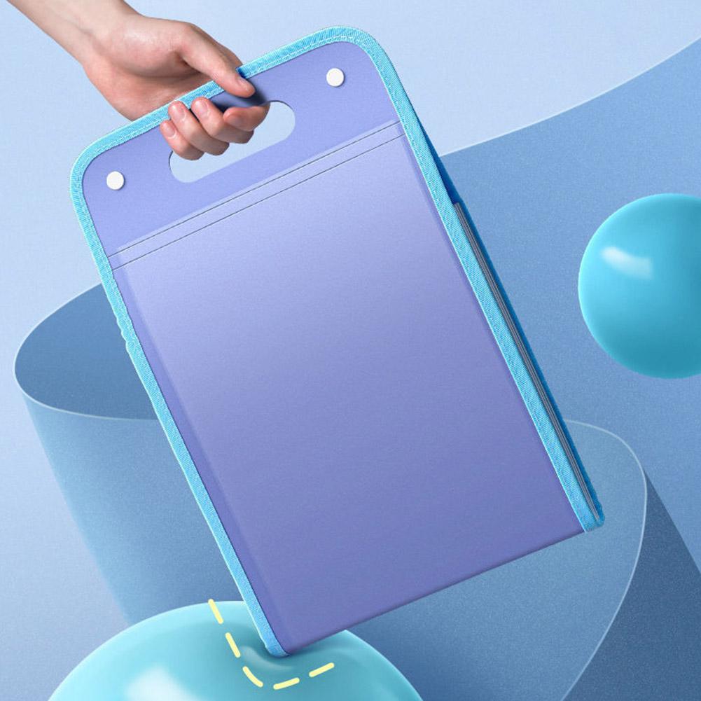 Portable A4 Letter Size Macaron Color Accordian Document Organizers in Pocket File Folders for Classroom Paper File Folder