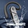 Auricolari Bluetooth 5.2 Cuffie con Gancio per l'Orecchio Cuffie Wireless a Conduzione Ossea Cuffie Wireless HIFI Stereo Impermeabili Riduzione del Rumore Auricolari