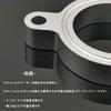 JINGLING Suzuki Hustler MR41S NA-Specific Throttle Spacer R06A Engine Throttle Body Spacer, Aluminum, Silver, 1 Piece [Parallel Import]