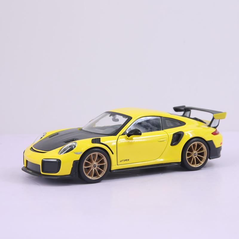 Meichitu 911 GT2 RS Alloy Supercar Model – 2-Door Openable Static Display for Boys.