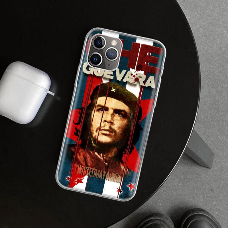 

Che Guevara Cigarett Phone Case Cover for iPhone 11 12 13 Mini 14 15 Plus 16 Pro Max 17 Air 7 8 + SE Art Customized Fundas 11 12 iPhone 17 Pro
