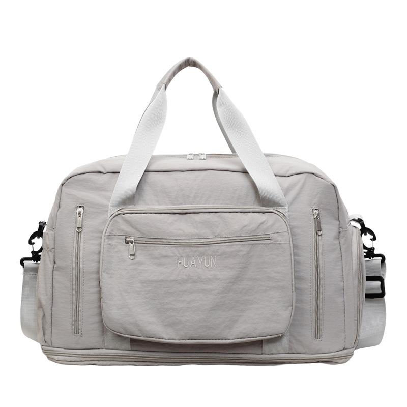 Dry And Wet Separate Gym Bag Large Capacity Travel Bag With Separate Shoe Bin Sports Bag Women's Portable Crossbody Bag