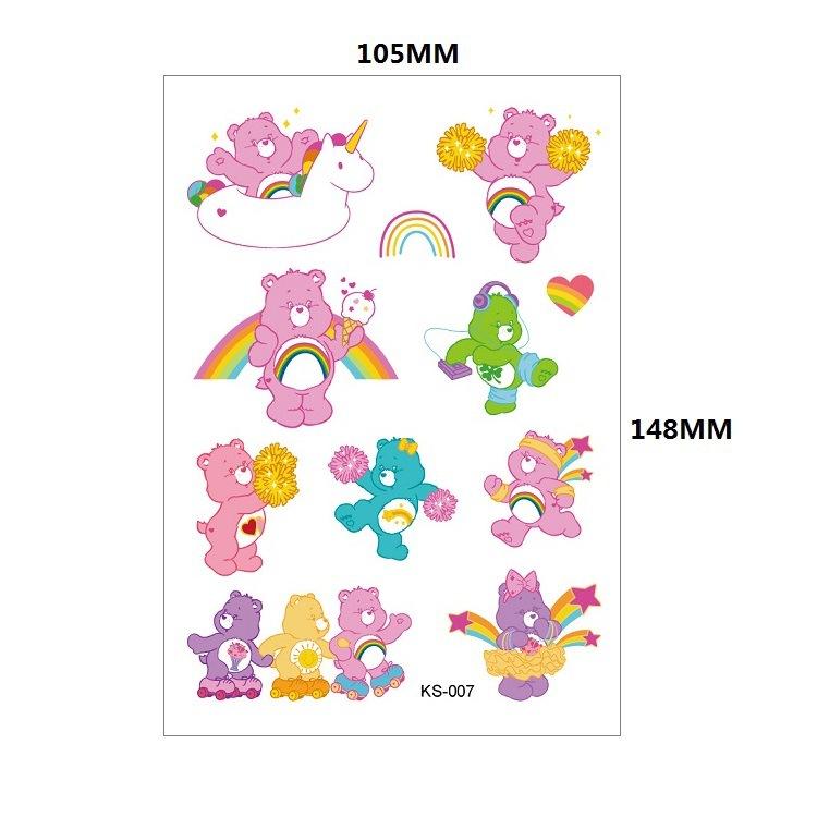Kinder Tattoos Aufkleber Glitzer Goldstaub Cartoon Schmetterling Regenbogen Insekt Sonnenblume Farbset Niedliche Aufkleber