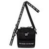 New HUMAN MADE Nylon Crossbody Bag, Shoulder Bag Large Size Unisex Black HM28GD017BK9