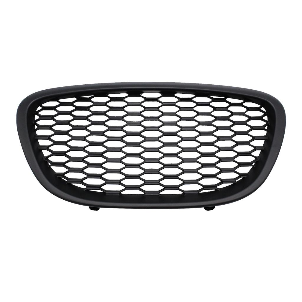 Matte Black Car Front Grill Replacement for MK2 1P1 2006-2009 with ABS material, cellular ventilation