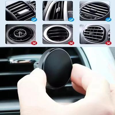 Magnetic Car Phone Holder Mount Air Vent Smartphone Mobile Stand Bracket Cell GPS Support In Car For iPhone Xiaomi Mi Samsung LG