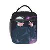 Anime Gojo Satoru Izolowane Torby na Lunch Przenośny Jujutsu Kaisen Anime Pojemnik na Lunch Torba Termiczna Torba Tote Lunch Box Torba na Jedzenie