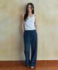 Wednesday Oasis For Woman Lilo Stripe Elastic Pants_Navy(Wb6Pt28)